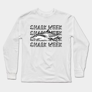 Shark Week Great White Long Sleeve T-Shirt